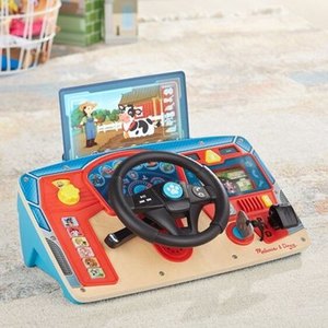 מפרץ ההרפתקאות - לוח הגה מעץ מליסה ודאג Melissa And Doug