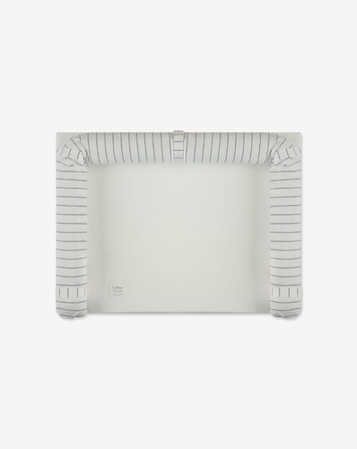משטח החתלה לשידה Cotton Cloud - שחור+לבן MINENE