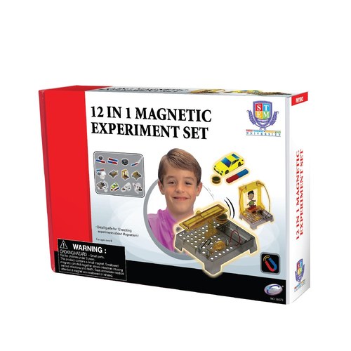 ערכת ניסויים במגנטים - 12 פעילויות במארז IAM