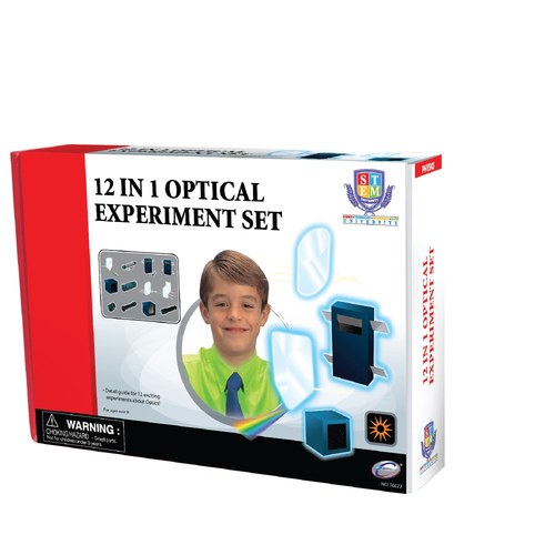 ערכת ניסויים באופטיקה - 12 פעילויות במארז IAM