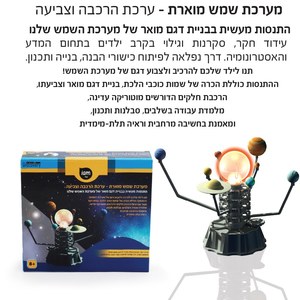 מערכת שמש מוארת - ערכת הרכבה וצביעה IAM