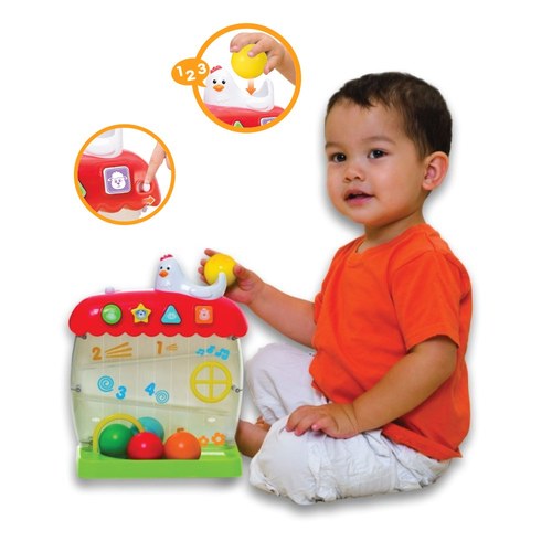 נלמד לספור - לול תרנגולות דובר עברית WinFun