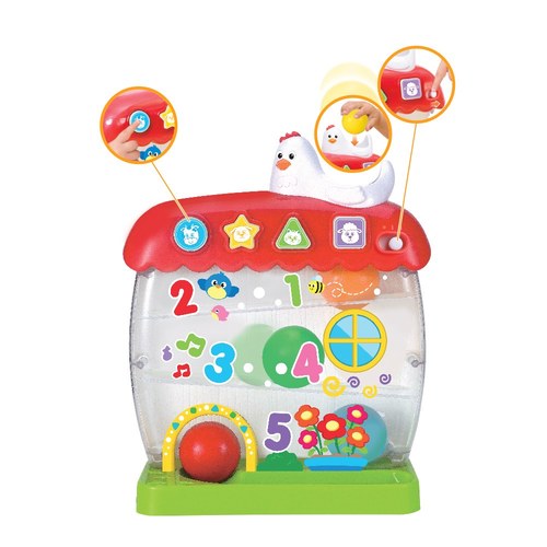 נלמד לספור - לול תרנגולות דובר עברית WinFun