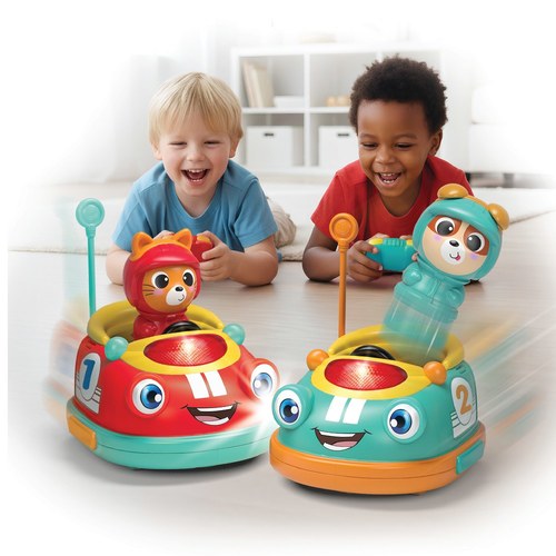מכוניות מתנגשות אורקוליות + שלט רחוק WinFun