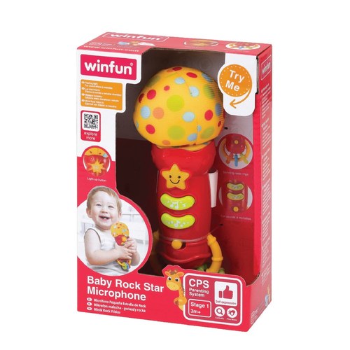 פעלולון - מיקרופון אורקולי לתינוק WinFun
