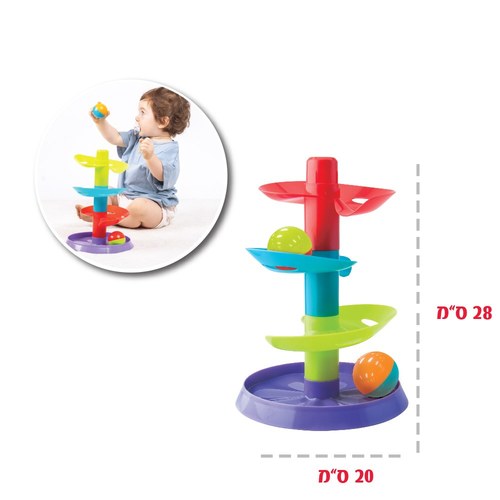 מגדל כדורים מתגלגלים IAM