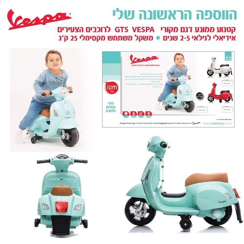 וספה ממונעת - טורקיז IAM