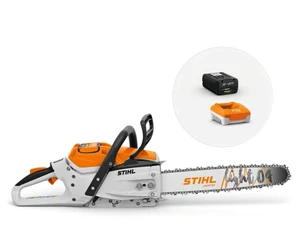 מסור שרשרת נטען 36V מקצועי "18 STIHL MSA 300.0 C-O 36V החזק ביותר בקטגוריה – סט עם סוללה AP 300 P בטכנולוגיה החדשה ומטען AL 501
