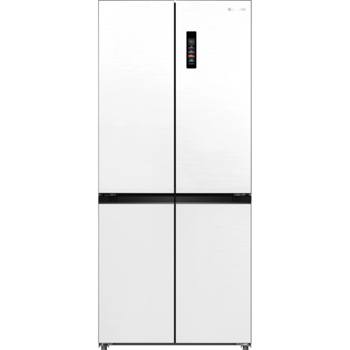 ‏⁧מקרר 4 דלתות 502 ליטר ⁦Electra EL5070W⁩ אלקטרה קו אפס עם ארונות מטבח צבע לבן⁩‏