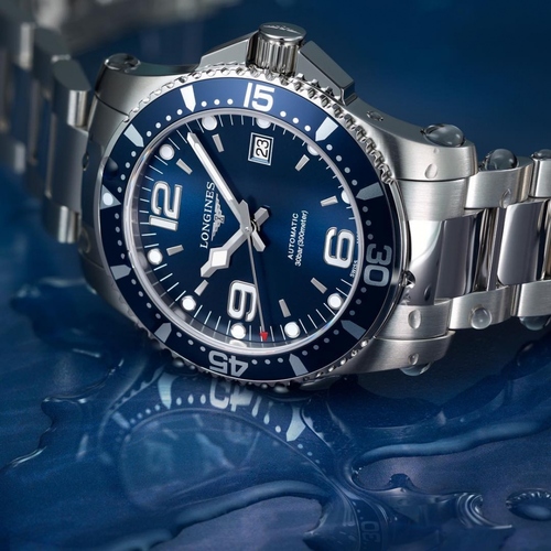 Longines L38414966 Hydroconquest 44MM לונג'ין יבואן רשמי