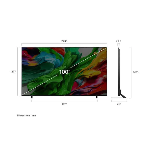‏⁧טלוויזיה ⁦LG⁩ אל ג’י ⁦100QNED86A6A⁩⁩‏
