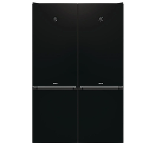 ‏⁧מקרר 4 דלתות 640 ליטר ⁦Gorenje⁩ גורנייה ⁦HYNRK6192SYBK⁩⁩‏