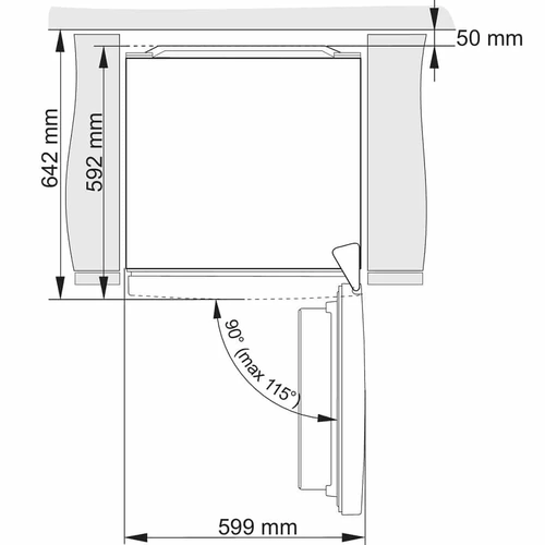 ‏⁧מקרר 4 דלתות 706 ליטר ⁦Gorenje⁩ גורנייה ⁦HY-NRK6201SYBK⁩⁩‏