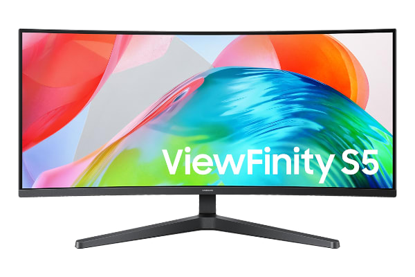 מסך SAMSUNG S34H550GAU 34 VA UWQHD 120Hz 5ms Curved HDR10