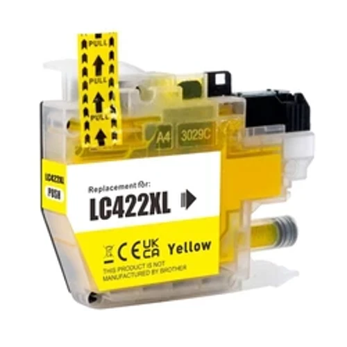 דיו תואם LC-422XL צהוב  Brother