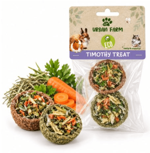 זוג חטיפי טימותי במילוי צמחי Urban Farm RD-297 למכרסמים