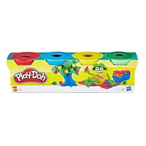 פליידו - רביעיית מילוי 4X56 גרם - Play-Doh HPD23241