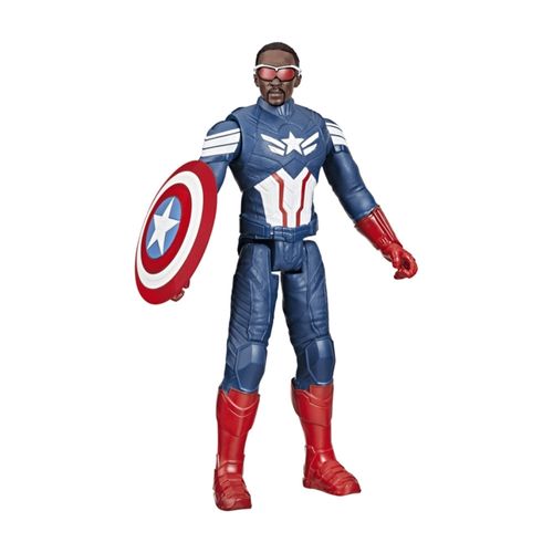 קפטן אמריקה - דמות טיטאן 30 ס''מ - Captain America Brave New World Titan Hero Series