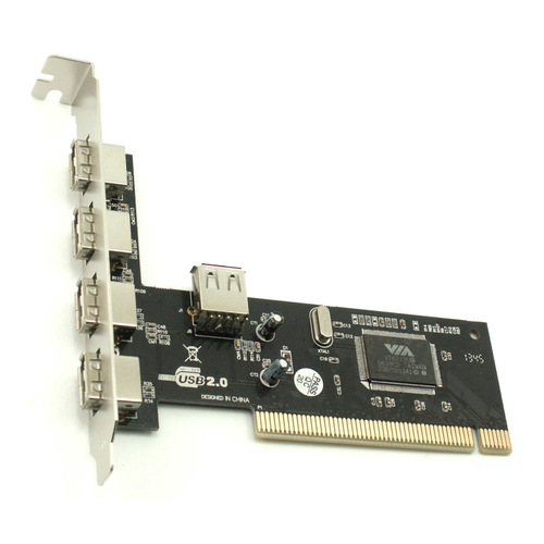כרטיס PCI 4+1 Port to USB2.0