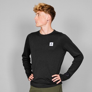 חלוצת ריצה Clean flow long sleeve Black