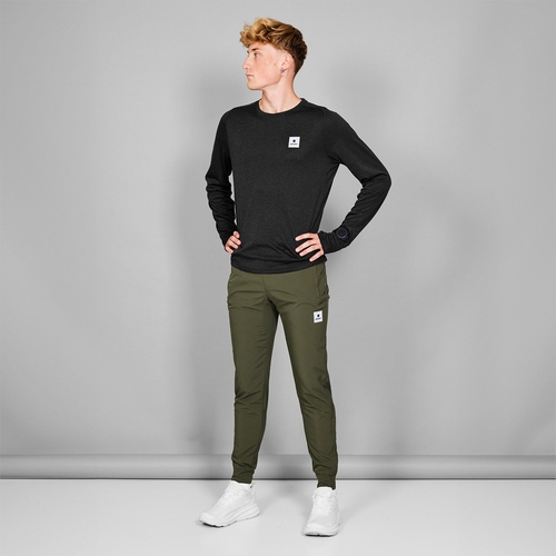 חלוצת ריצה Clean flow long sleeve Black