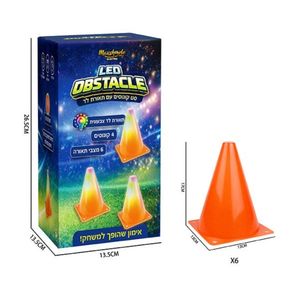 סט קונוסים עם תאורת לד - Marshmelo LED Obstacle 38681