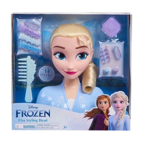פרוזן 2 - ראש בובה לעיצוב שיער אלזה - Disney Frozen 2 Elsa Styling Head