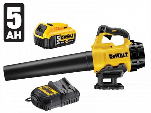 מפוח עלים 18V + סוללה 5AH ומטען