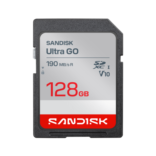 כרטיס זיכרון SanDisk Ultra GO SDXC 128GB עד 190MB/s