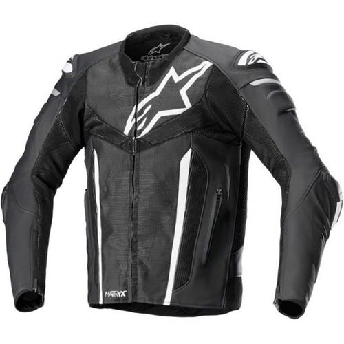 מעיל רכיבה עור אלפינסטארס פיוז'ן – ALPINESTARS FUSION LEATHER