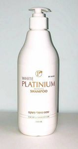 שמפו טיפולי משקם 500 מ"ל - WHITE PLATINIUM ווייט פלטיניום