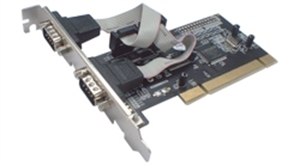 כרטיס מתאם  STLab PCI To 2xPort RS232