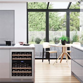 מקרר יין אינטגרלי דגם Dunavox DAU-45.125DSS.TO