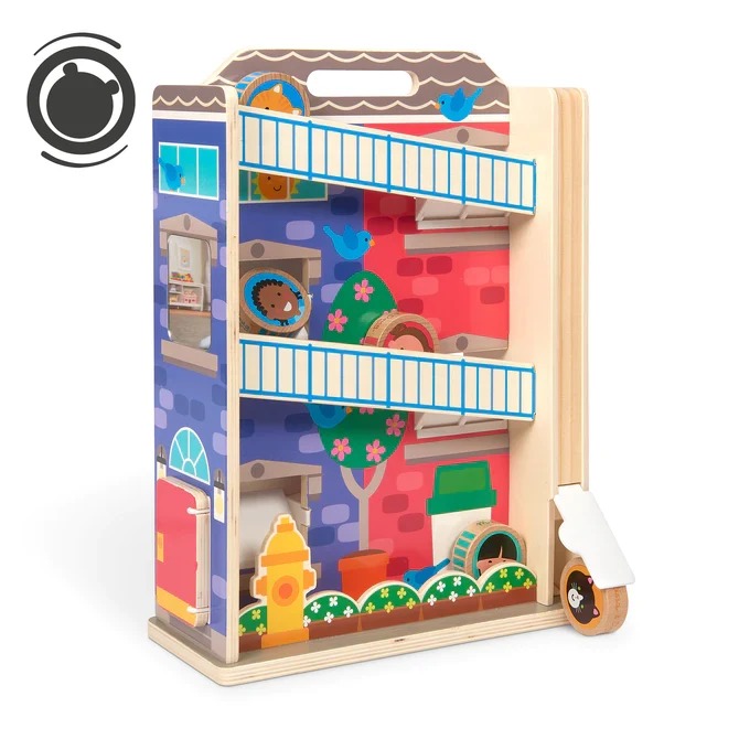 סט בובות יד דינוזאורים מבית מליסה ודאג Melissa And Doug