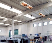 תנור חימום אינפרא אדום תעשייתי TITAN 2 SUPER POWER  EHT2-40