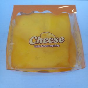 סקווישי קובייה גבינה גדולה וזלין - Large Vaseline Cheese Cube Squishy YYP-123-14