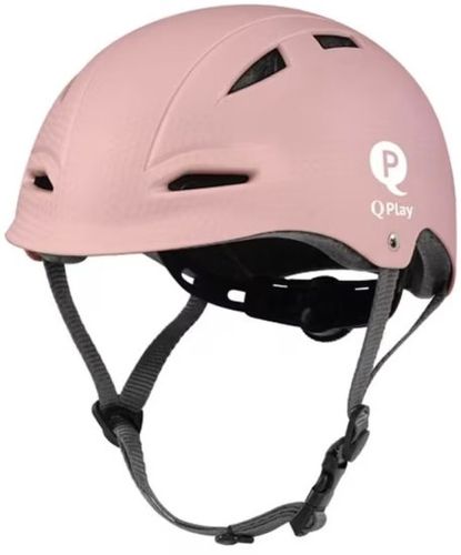 קסדה S ורוד אלמוג גודל 45-51 ס''מ -  MANBO QPLAY 61606