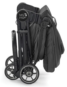 עגלת תינוק דו-כיוונית קומפקטית עם סל שכיבה מתקפל סיטי טור לוקס