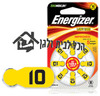 8 סוללות למכשיר שמיעה סוללה Energizer 10