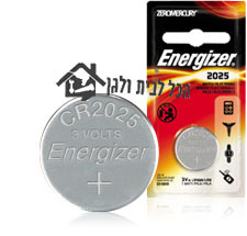 סוללת ליתיום כפתור 2025 - Energizer אנרג׳ייזר