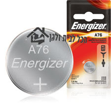 סוללת כפתור Energizer - A76  אנרג׳ייזר