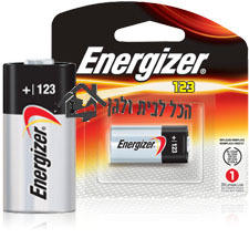 סוללת ליתיום Energizer - CR2 אנרג׳ייזר