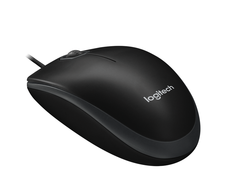 עכבר Logitech B100 USB Black