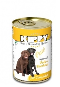 קיפי כלב פטה 400 גרם עוף והודו KIPPY 
