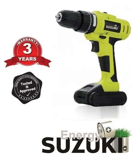 מברגה/מקדחה נטענת 12V במזוודה SUZUKI Energy