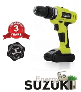 מברגה/מקדחה נטענת 12V במזוודה SUZUKI Energy