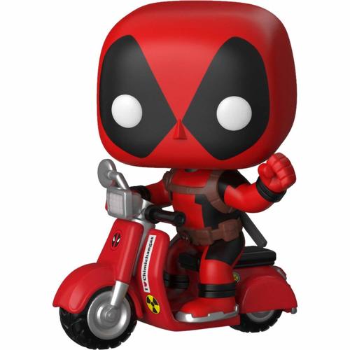 בובת פופ מארוול: דדפול - דדפול על קטנוע - Funko POP! Marvel: Deadpool - Deadpool on Scooter #45
