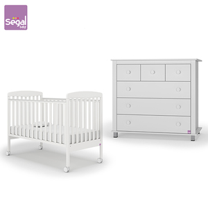 מיטה לוציה +שידה מעין סגל