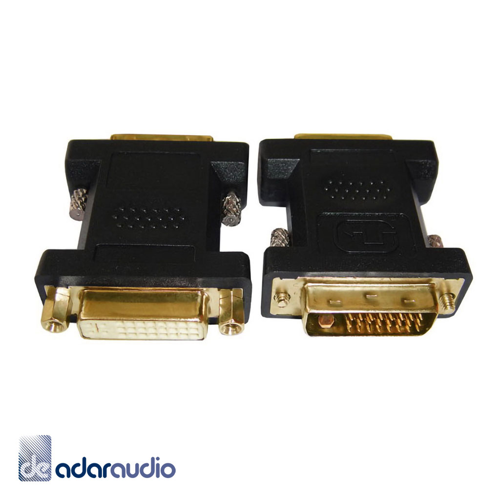 מתאם DVI 24+5 נקבה - DVI 24+1 זכר (PORT SAVER)