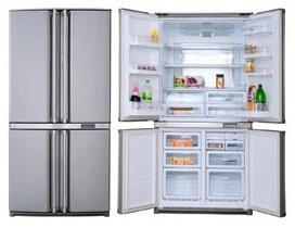 מקרר דלת ליד דלת Sharp SJF78 ‏613 ‏ליטר שרפ שארפ